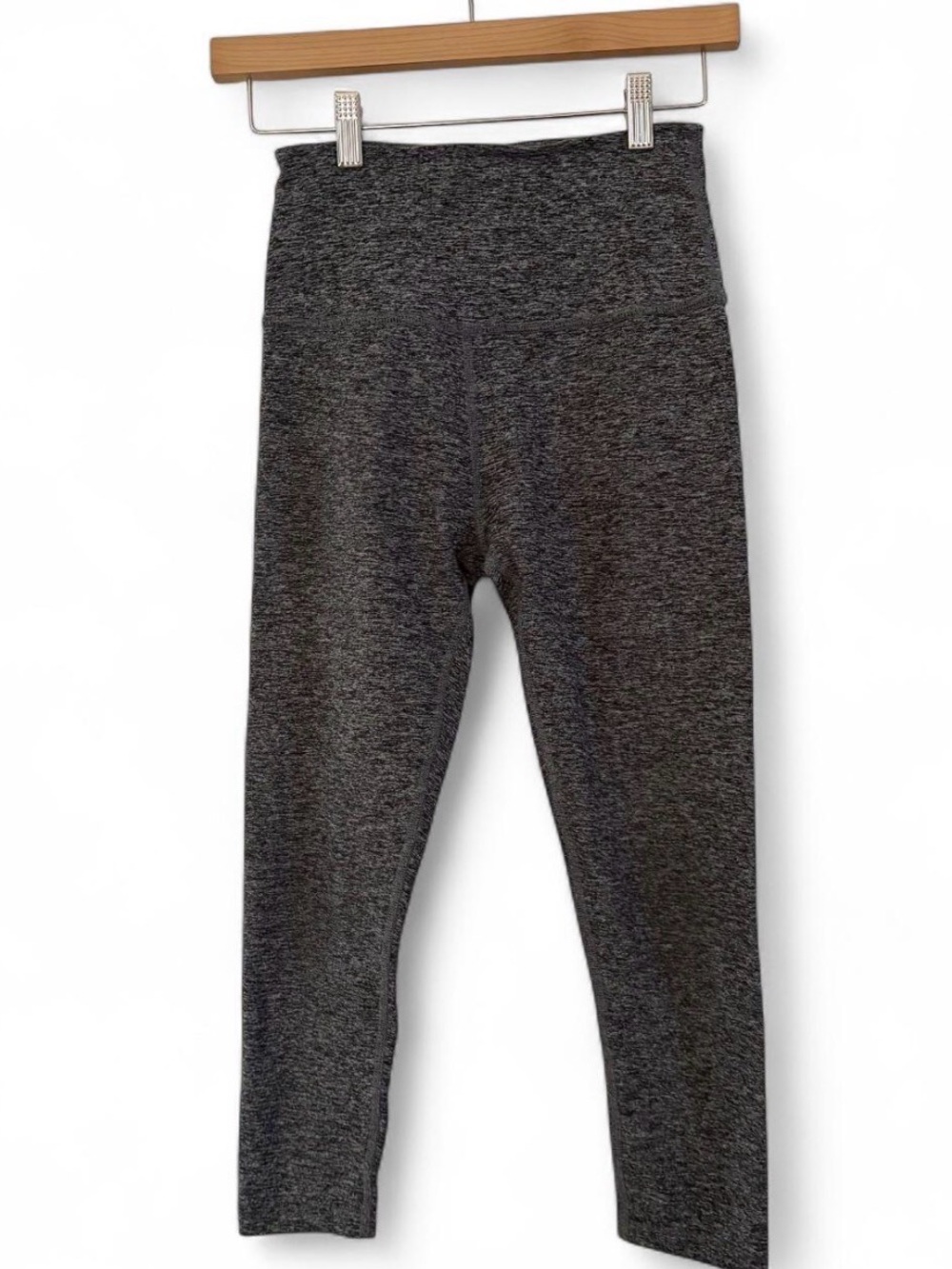 Beyond Yoga Heather Charcoal High-Waist Leggings
